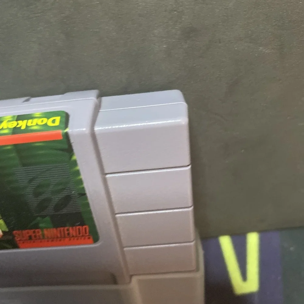 Donkey Kong Country Super Nintendo SNES Game ONLY Extremely Clean With Sleeve C3